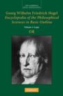 Georg Wilhelm Friedrich Hegel: Encyclopedia of the Philosophical Sciences in Basic Outline, Part 1, Science of Logic - Book