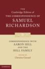 Correspondence with Aaron Hill and the Hill Family - Book