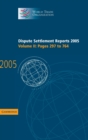 Dispute Settlement Reports 2005 - Book