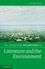 The Cambridge Introduction to Literature and the Environment - Book