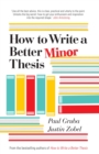 How to Write a Better Minor Thesis - Book