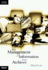 The Management of Information from Archives - Book