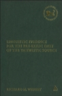 Linguistic Evidence for the Pre-exilic Date of the Yahwistic Source - eBook