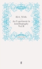 An Experiment in Autobiography Vol. II : Discoveries and Conclusions of a Very Ordinary Brain (Since 1866) - Book