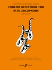 Concert Repertoire For Alto Saxophone - Book