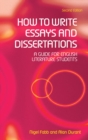 How to Write Essays and Dissertations : A Guide for English Literature Students - Book