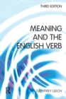 Meaning and the English Verb - Book