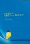 Essentials of Equity and Trusts Law - Book