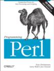 Programming Perl : Unmatched Power for Text Processing and Scripting - Book