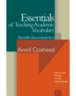 Essentials of Teaching Academic Vocabulary - Book