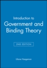 Introduction to Government and Binding Theory - Book