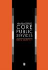 Managing Core Public Services - Book