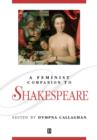 A Feminist Companion to Shakespeare - Book