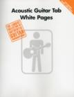 Acoustic Guitar Tab White Pages : Guitar Recorded Versions - Book