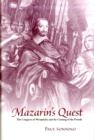 Mazarin’s Quest : The Congress of Westphalia and the Coming of the Fronde - Book