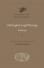 Old English Legal Writings - Book