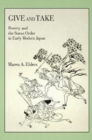 Give and Take : Poverty and the Status Order in Early Modern Japan - Book