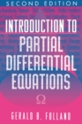 Introduction to Partial Differential Equations : Second Edition - Book
