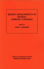 Recent Developments in Several Complex Variables. (AM-100), Volume 100 - Book