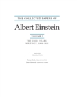 The Collected Papers of Albert Einstein, Volume 3 (English) : The Swiss Years: Writings, 1909-1911. (English translation supplement) - Book
