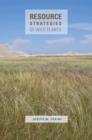 Resource Strategies of Wild Plants - Book