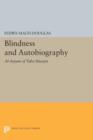 Blindness and Autobiography : Al-Ayyam of Taha Husayn - Book