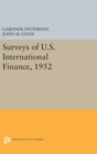 Surveys of U.S. International Finance, 1952 - Book