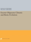 Eocene-Oligocene Climatic and Biotic Evolution - Book