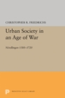 Urban Society in an Age of War : Noerdlingen 1580-1720 - Book