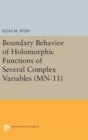 Boundary Behavior of Holomorphic Functions of Several Complex Variables. (MN-11) - Book