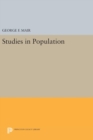 Studies in Population - Book