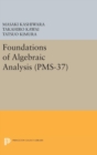 Foundations of Algebraic Analysis (PMS-37), Volume 37 - Book
