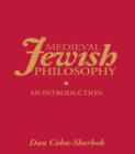 Medieval Jewish Philosophy : An Introduction - Book