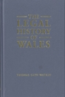 The Legal History of Wales - Book
