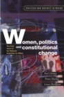 Women, Politics and Constitutional Change : The First Years of the National Assembly for Wales - Book