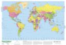 World Political Map - Book