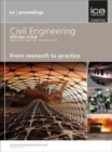 From Research to Practice : Civil Engineering Special Issue - Book
