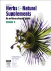 Herbs and Natural Supplements, Volume 2 : An Evidence-Based Guide - eBook