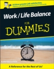 Work / Life Balance For Dummies - Book