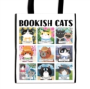 Bookish Cats Reusable Shopping Bag - Book