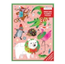 Merry Animals Greeting Card Puzzle - Book