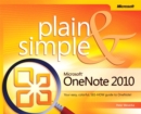 Microsoft OneNote 2010 Plain & Simple - Book