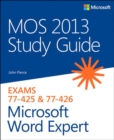 MOS 2013 Study Guide for Microsoft Word Expert - eBook