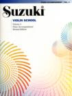 Suzuki Violin School 4 - Piano Acc. (Revised) - Book