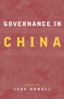 Governance in China - Book