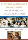 Classroom Behavior Management for Diverse and Inclusive Schools - Book