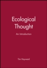 Ecological Thought : An Introduction - Book