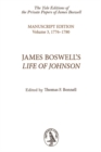 James Boswell's Life of Johnson : Manuscript Edition: Volume 3, 1776–1780 - Book