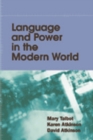Language and Power in the Modern World - Book