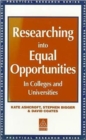 Researching into Equal Opportunities in Colleges and Universities - Book